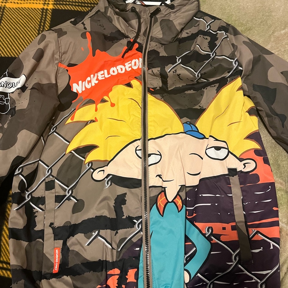 Members Only Camouflage Nickelodeon Raincoat